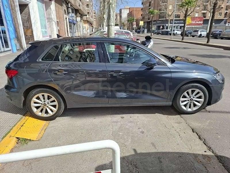 Usado Audi A3 150 CV (110 kW) 2021 Negro Berlina