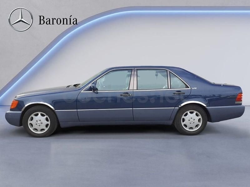 Usado Mercedes S600 394 CV (289 kW) 1994 Azul Berlina