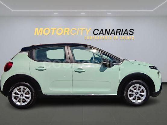 Usado Citroën C3 Feel 82 CV (60 kW) 2018 Verde Utilitario