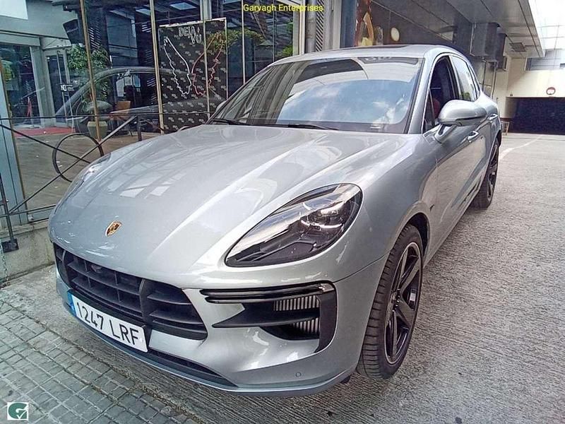 Gris Usado 2021 Porsche Macan Turbo SUV | 85.990 € (Caro) - Imagen 1/4