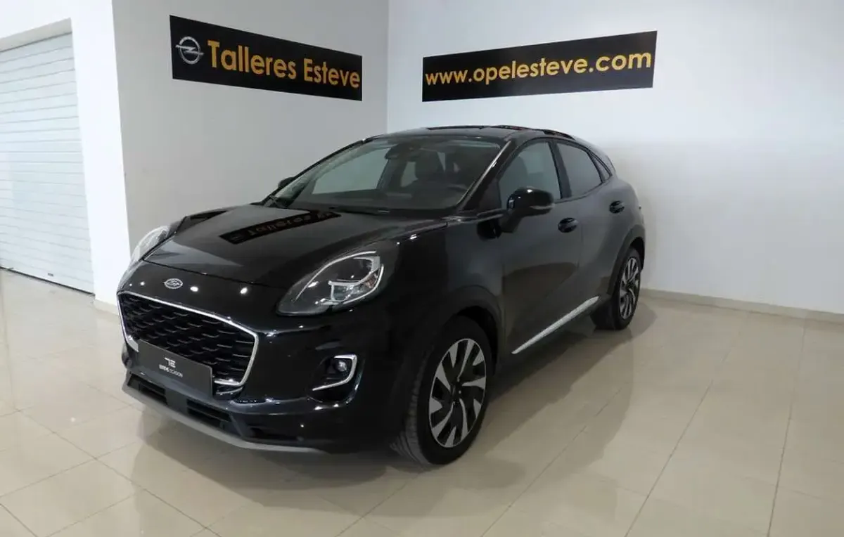 Usado Ford Puma Titanium 125 CV (91 kW) 2024 Negro SUV