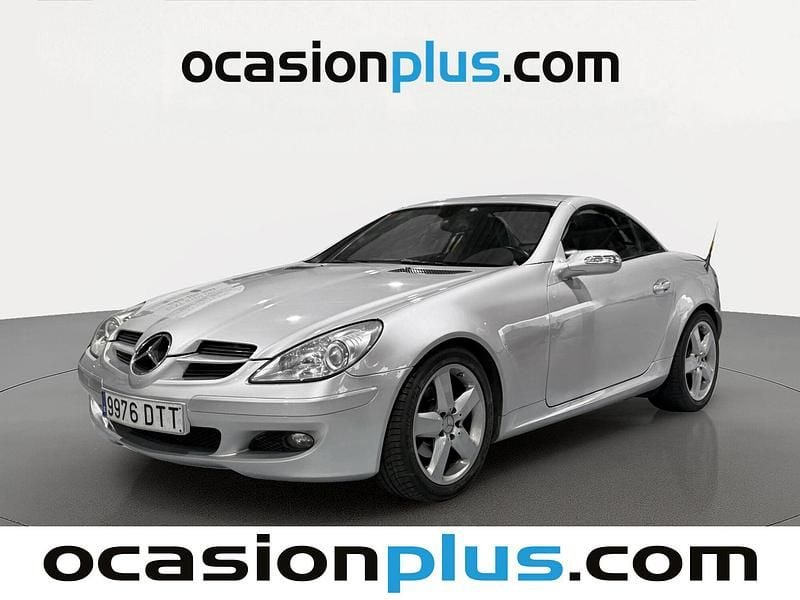 Usado Mercedes SLK200 163 CV (119 kW) 2005 Gris Descapotable