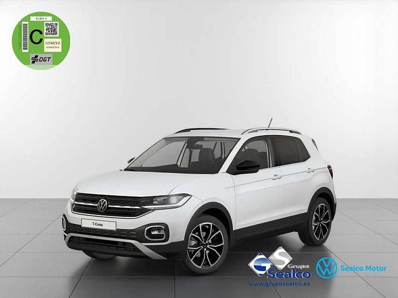 Blanco Usado 2021 VW T-Cross Sportline SUV | 16.290 € (Precio justo) - Imagen 1/3