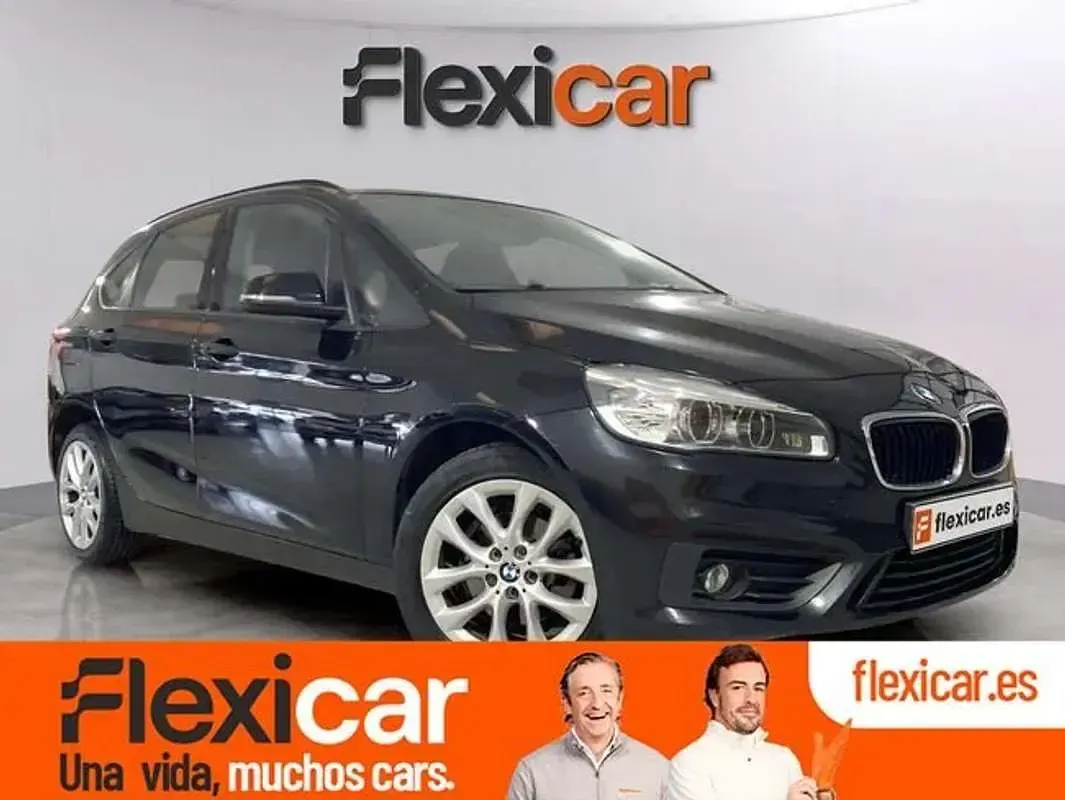 Usado BMW 218 Active Tourer 150 CV (110 kW) 2015 Negro Monovolumen