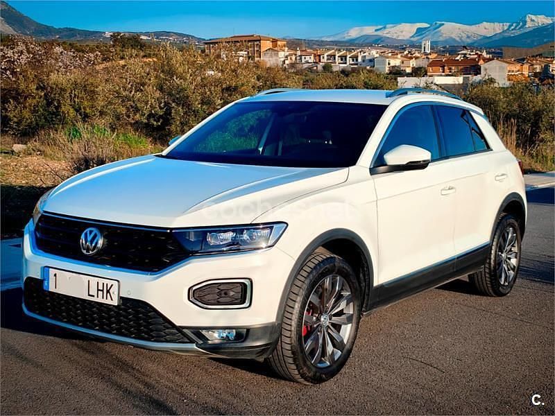 Usado VW T-Roc Sportline 150 CV (110 kW) 2020 Blanco SUV