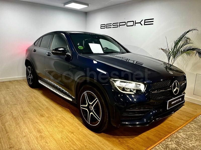 Usado Mercedes GLC220 194 CV (142 kW) 2022 Azul Coupe