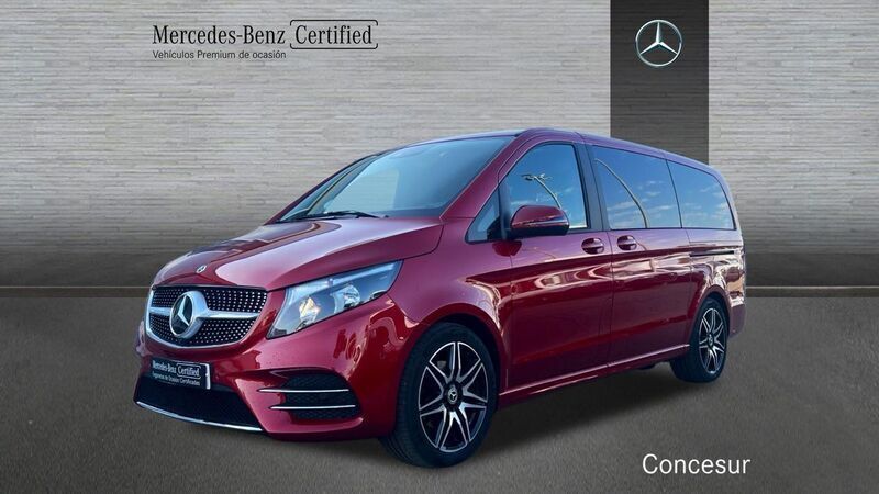 Rojo Usado 2024 Mercedes V220 Monovolumen | 63.085 € - Imagen 1/4