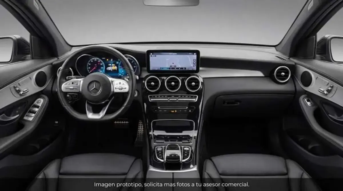 Usado Mercedes GLC220 194 CV (142 kW) 2021 Negro SUV