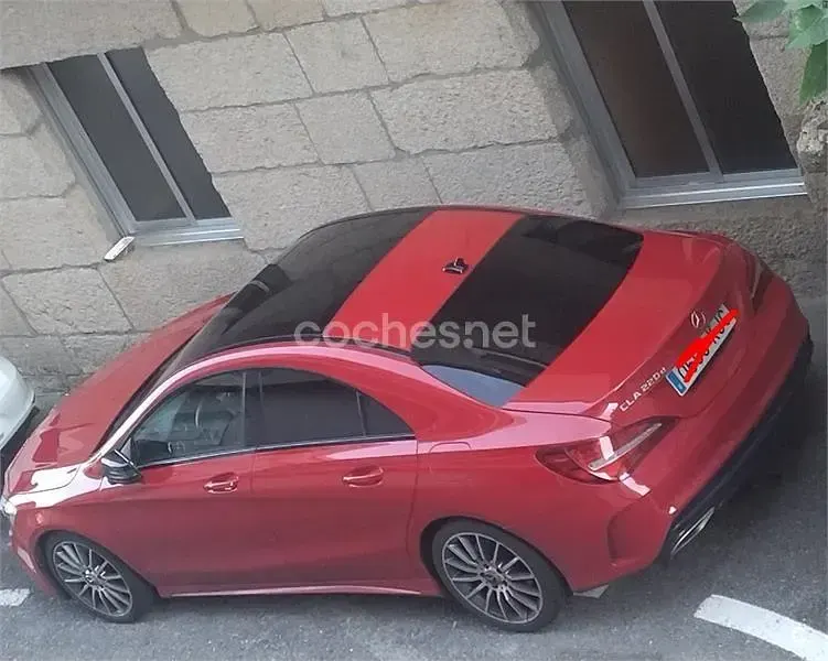 Usado Mercedes CLA220 190 CV (139 kW) 2018 Rojo Berlina