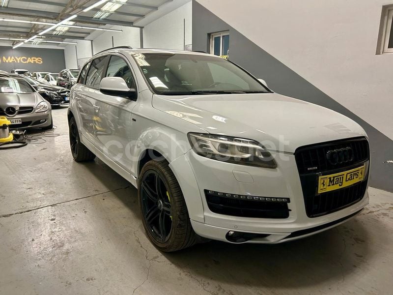 Usado Audi Q7 S-Line 245 CV (180 kW) 2015 Blanco SUV