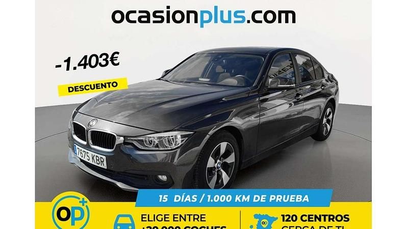 Usado BMW 320 Efficient Dynamics 163 CV (119 kW) 2017 Gris Berlina