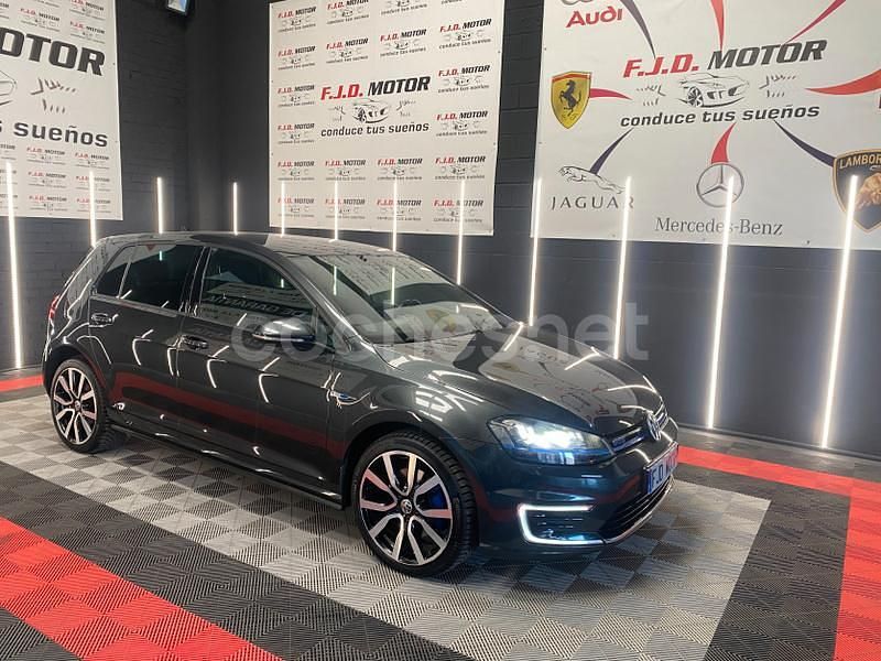 Negro Usado 2016 VW Golf VII GTE Berlina | 13.500 € (Precio justo) - Imagen 1/4