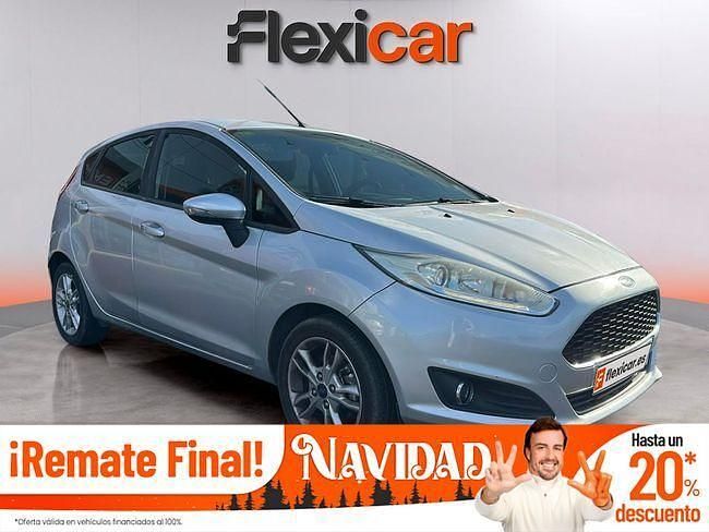 Gris Usado 2016 Ford Fiesta Titanium Berlina | 9490 € (Un poco caro) - Imagen 1/4