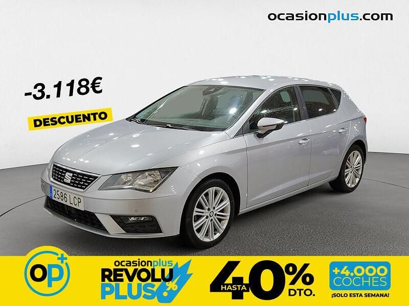 Usado Seat Leon XCELLENCE 150 CV (110 kW) 2019 Gris