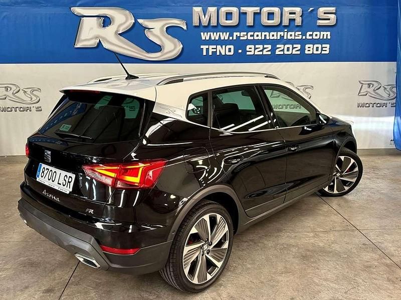 Usado Seat Arona FR 110 CV (80 kW) 2021 Negro SUV