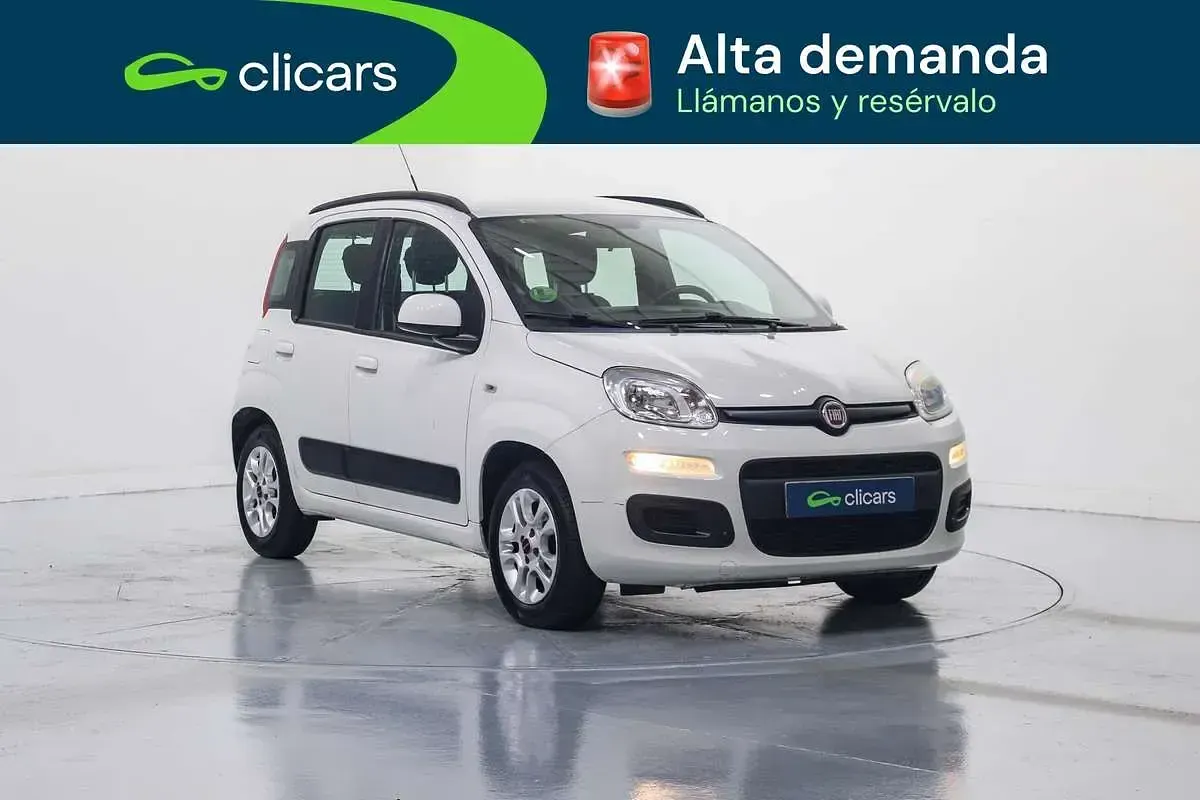 Usado Fiat Panda Lounge 69 CV (50 kW) 2016 Blanco Utilitario