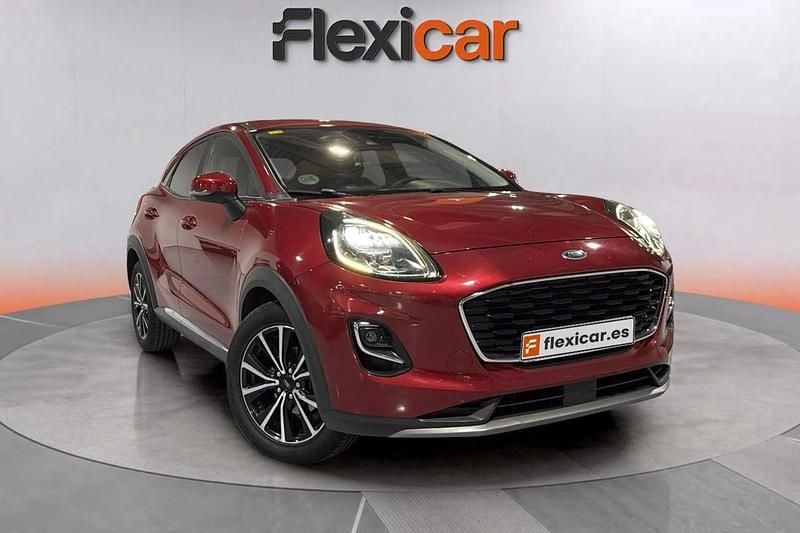 Rojo Usado 2020 Ford Puma Titanium SUV | 13.290 € (Super precio) - Imagen 1/4