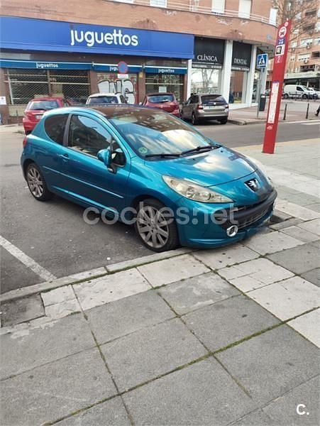 Etiqueta b (amarilla) Usado 2007 Peugeot 207 GT Berlina | 4595 € (Precio justo) - Imagen 1/4
