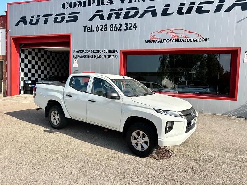 Blanco Usado 2021 Mitsubishi L200 Recogida | 23.990 € (Buen precio) - Imagen 1/4