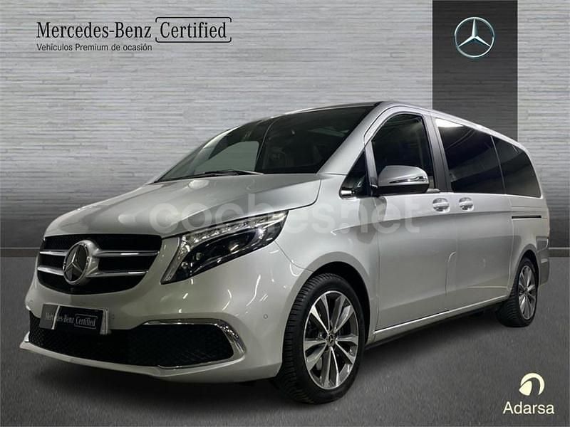 Gris Usado 2021 Mercedes V220 Avantgarde Monovolumen | 49.900 € (Precio justo) - Imagen 1/4