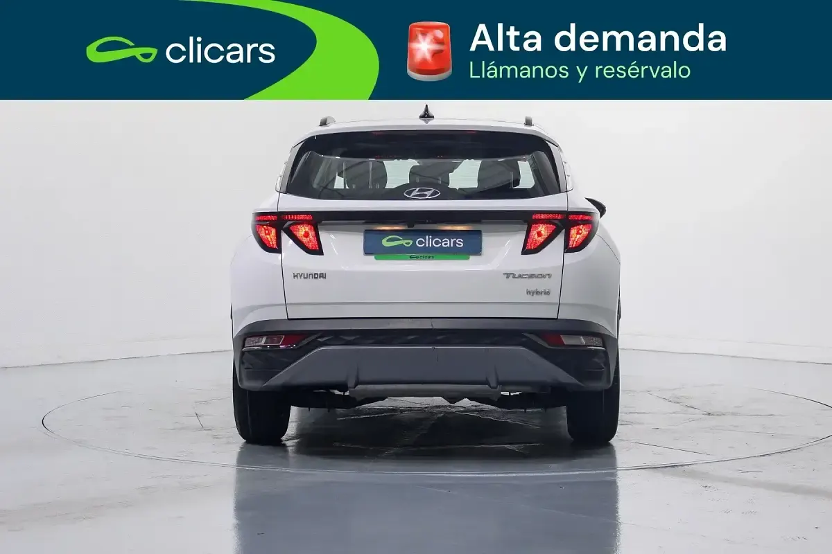 Usado Hyundai Tucson 150 CV (110 kW) 2021 Blanco SUV