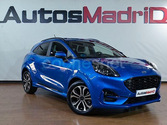 Azul Usado 2021 Ford Puma ST-Line SUV | 18.990 € (Precio justo) - Imagen 1/4