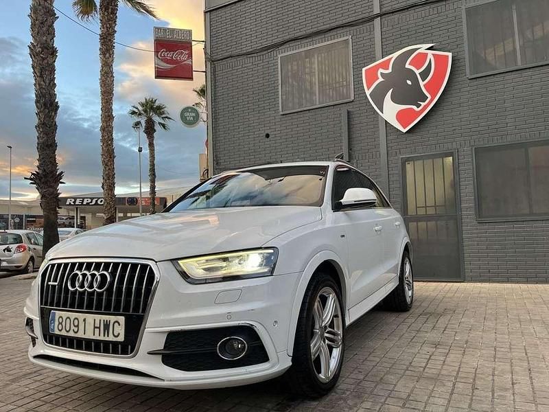Usado Audi Q3 S-Line 177 CV (130 kW) 2014 Blanco SUV