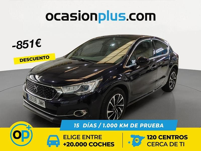 Usado DS Automobiles DS4 Style 131 CV (96 kW) 2016 Azul Utilitario
