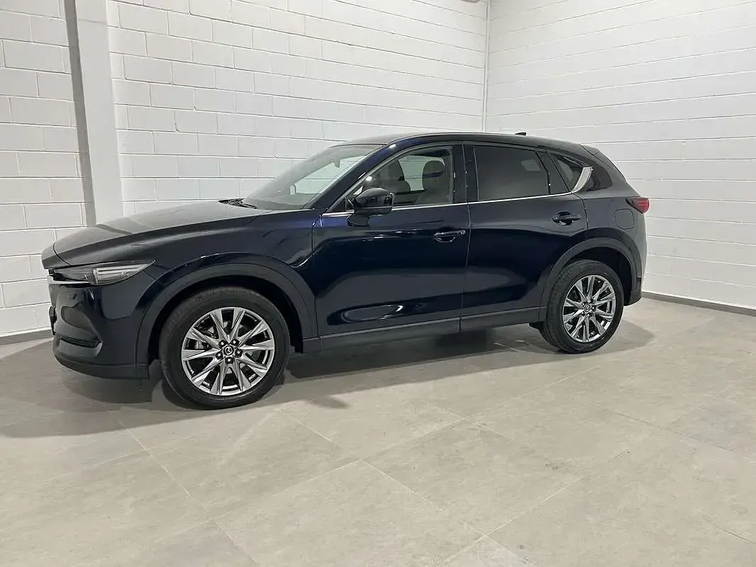 Usado Mazda CX-5 Signature 184 CV (135 kW) 2019 Azul SUV