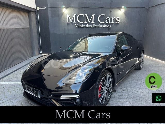 Negro Usado 2018 Porsche Panamera Turbo Berlina | 87.999 € (Precio justo) - Imagen 1/4