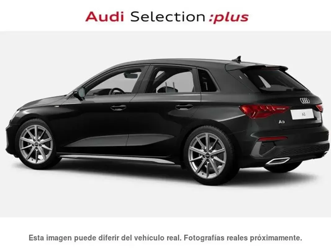 Usado Audi A3 Sportback S-Line 110 CV (80 kW) 2022 Negro Utilitario