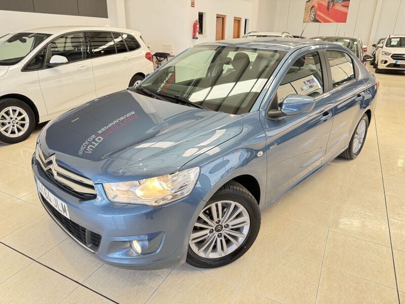 Azul Usado 2016 Citroën C-Elysee I Exclusive Berlina | 8499 € - Imagen 1/4