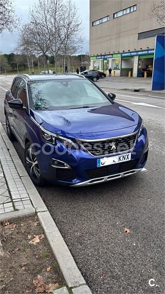 Usado Peugeot 3008 GT-line 150 CV (110 kW) 2018 Azul SUV