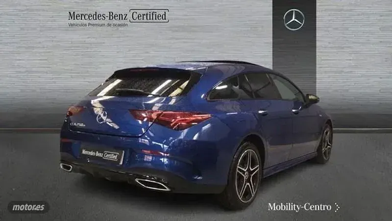 Usado Mercedes CLA250e 217 CV (159 kW) 2025 Azul Coupe