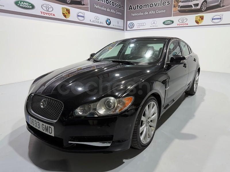 Usado Jaguar XF Luxury 207 CV (152 kW) 2008 Negro Berlina