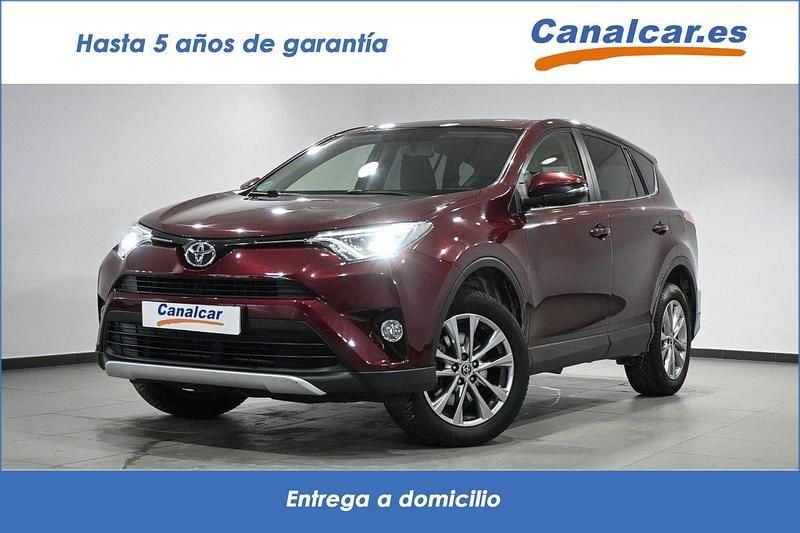 Usado Toyota RAV4 Advance 143 CV (105 kW) 2016 Granate SUV