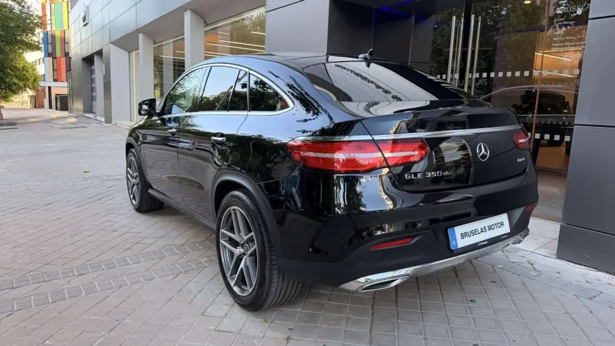 Usado Mercedes GLE350 258 CV (189 kW) 2019 Negro Coupe