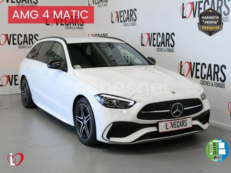 Blanco Usado 2022 Mercedes C220 Familiar | 37.400 € (Precio justo) - Imagen 1/3