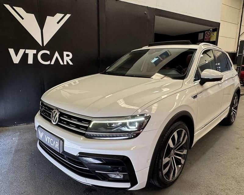 Usado VW Tiguan R-line 150 CV (110 kW) 2017 Blanco SUV