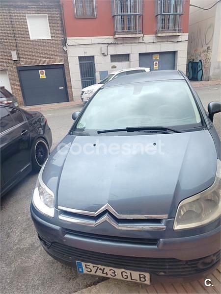 Usado Citroën C4 Exclusive 110 CV (80 kW) 2009 Azul Berlina