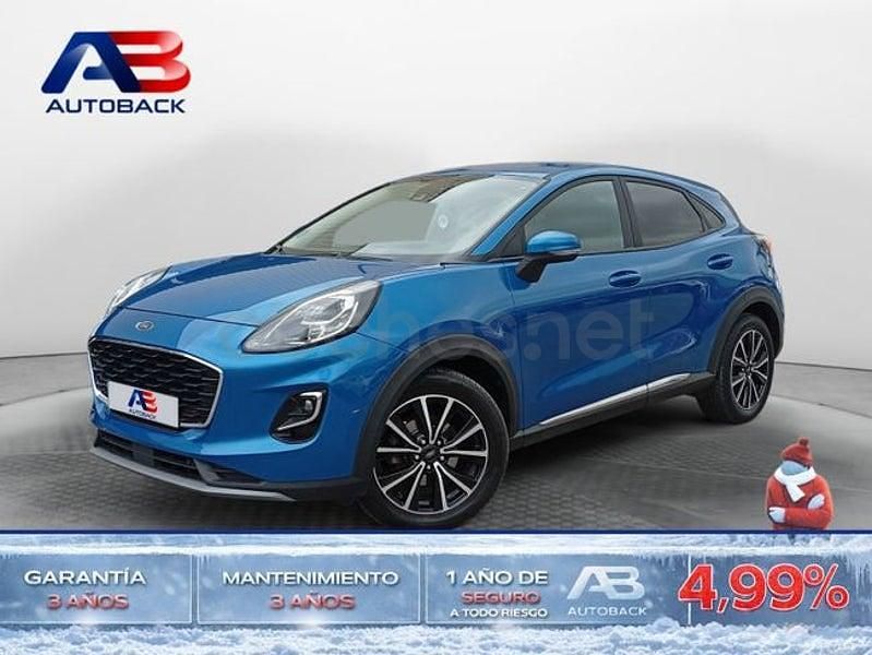 Azul Usado 2021 Ford Puma Titanium SUV | 13.550 € (Precio justo) - Imagen 1/2