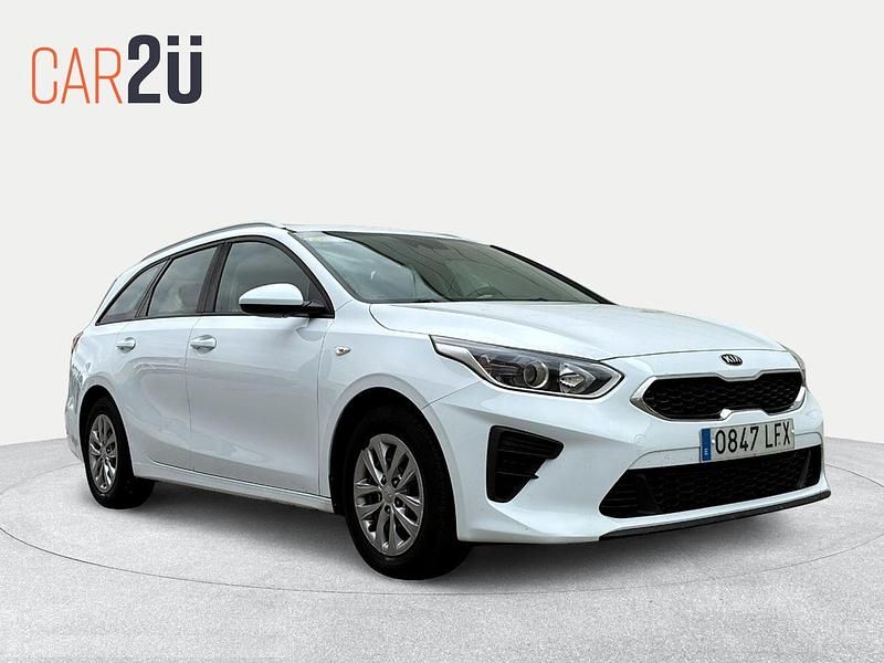 Usado Kia Ceed 115 CV (84 kW) 2020 Blanco Utilitario