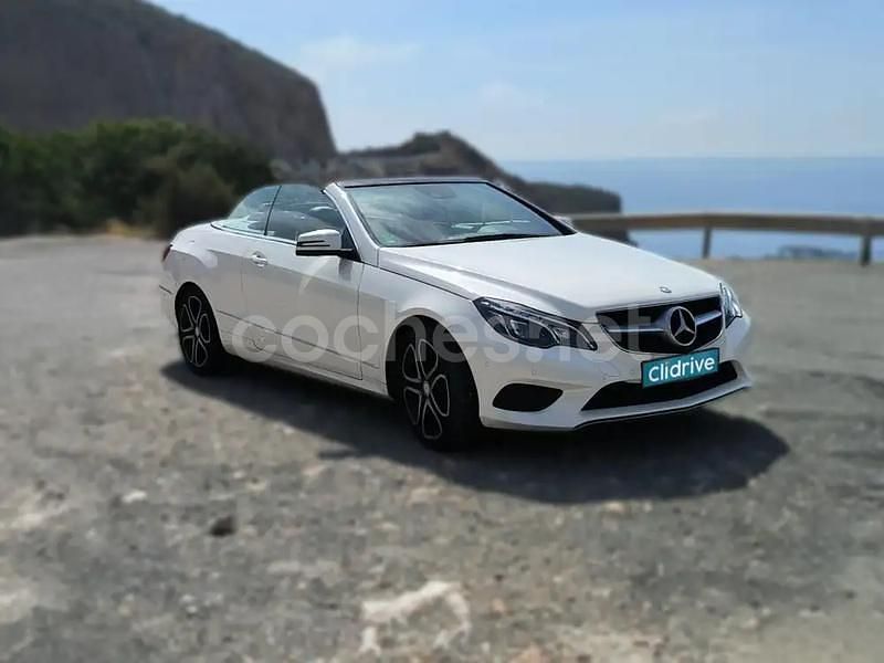 Blanco Usado 2015 Mercedes E400 Descapotable | 25.690 € - Imagen 1/4