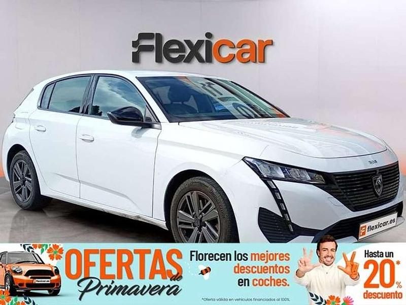 Usado Peugeot 308 Allure 131 CV (96 kW) 2023 Blanco Utilitario