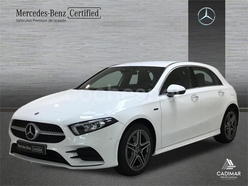 Usado Mercedes A250 AMG line 218 CV (160 kW) 2020 Blanco Berlina