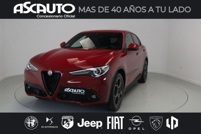 Rojo Usado 2022 Alfa Romeo Stelvio SUV | 32.900 € (Precio justo) - Imagen 1/4