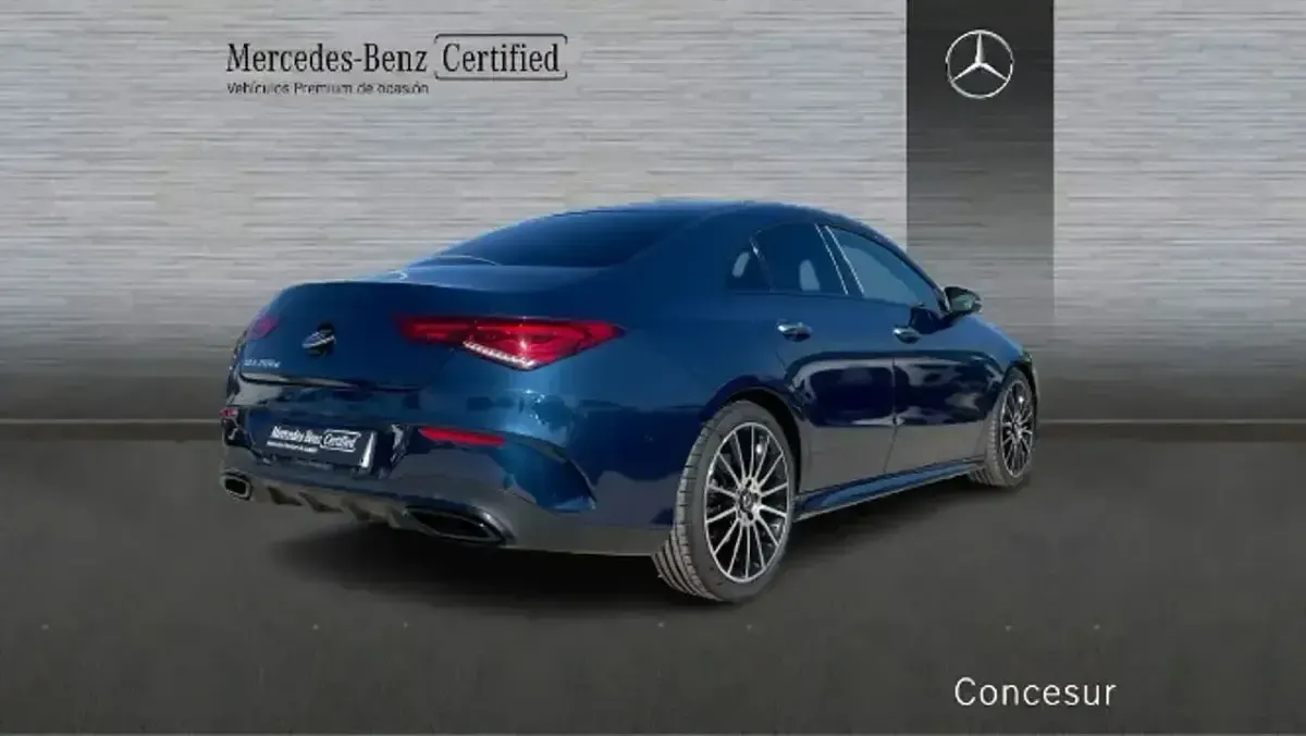 Usado Mercedes CLA200 150 CV (110 kW) 2020 Azul Berlina