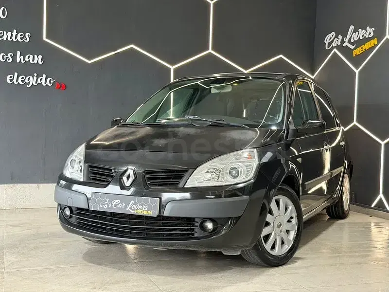 Usado Renault Scénic 110 CV (80 kW) 2008 Negro Monovolumen