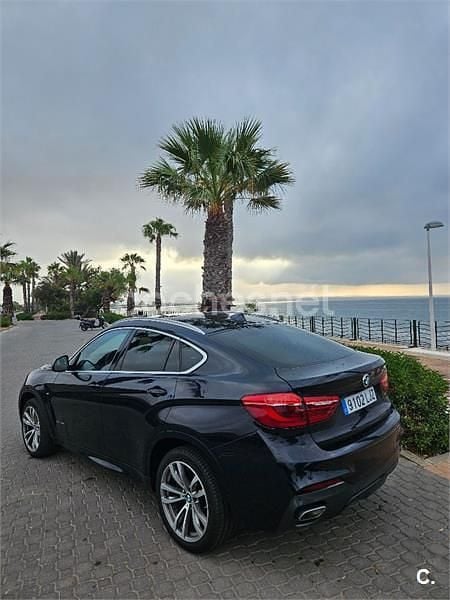 Azul Usado 2017 BMW X6 SUV | 42.900 € (Caro) - Imagen 1/4