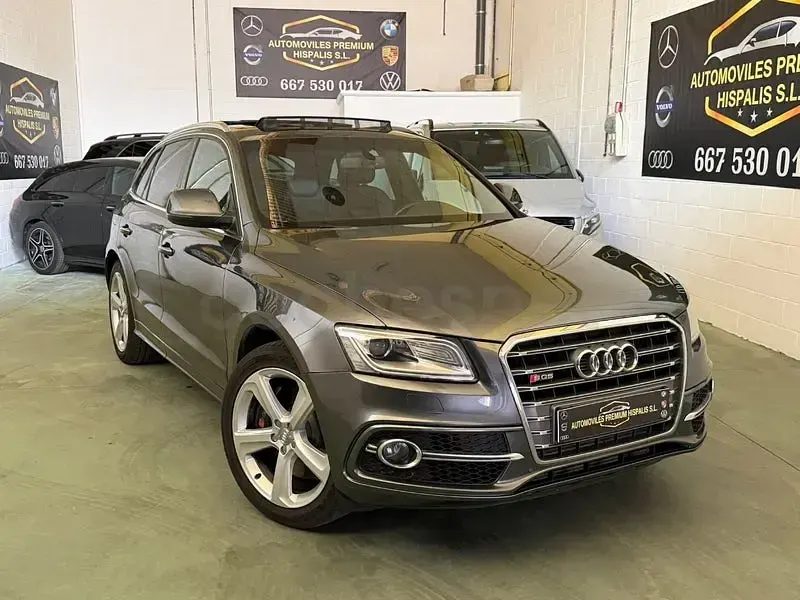 Usado Audi SQ5 313 CV (230 kW) 2014 Gris / plata SUV